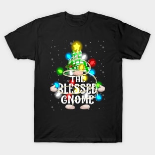 The Blessed Gnome Christmas Matching Family Group T-Shirt